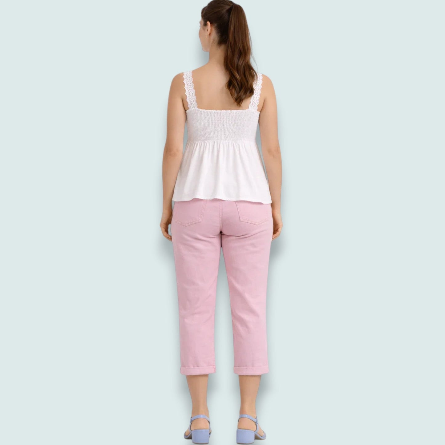 Carreli - Stretch Denim Capri
