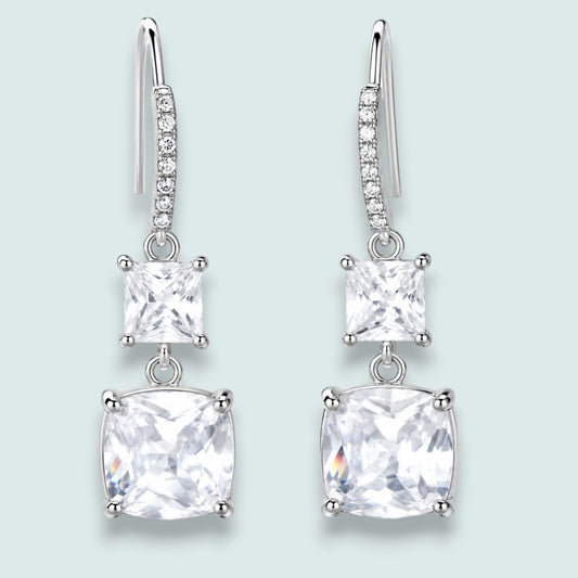 Audrey's - Crystal Cascade Drop Earrings