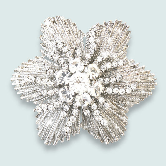 Audrey's - Radiant Crystal Starburst Brooch