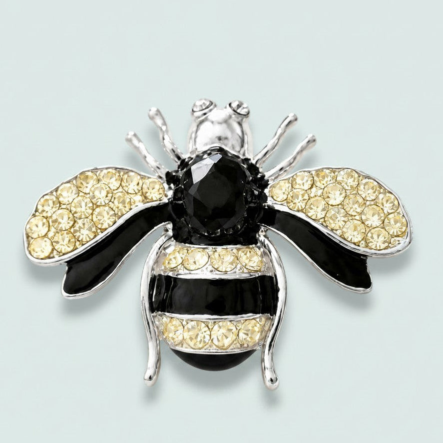 Audrey's - Sparkling Bumble Bee Brooch