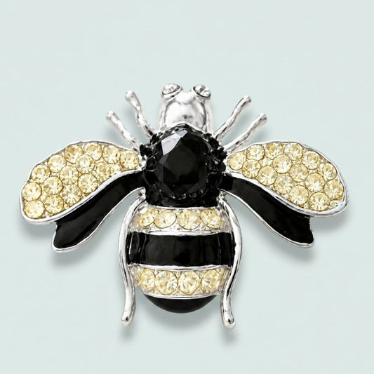 Audrey's - Sparkling Bumble Bee Brooch