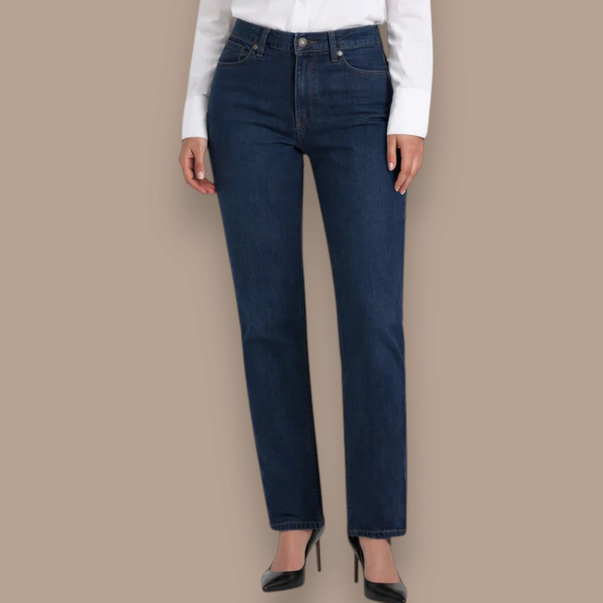 Carreli - Rinse Wash Premium Denim Straight Leg Jeans | Online Exclusive