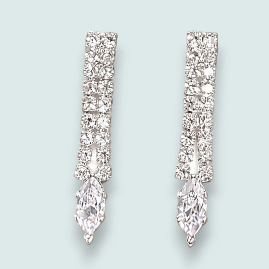 Audrey's - Crystal Cascade Drop Earrings