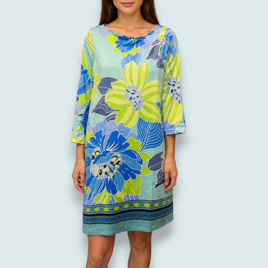 Tango Mango - Tropical Breeze Floral Shift Dress