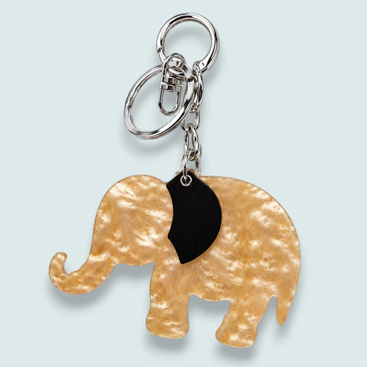Caracol - Elephant Mirror Keychain