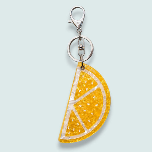 Caracol - Citrus Slice Mirror Keychain