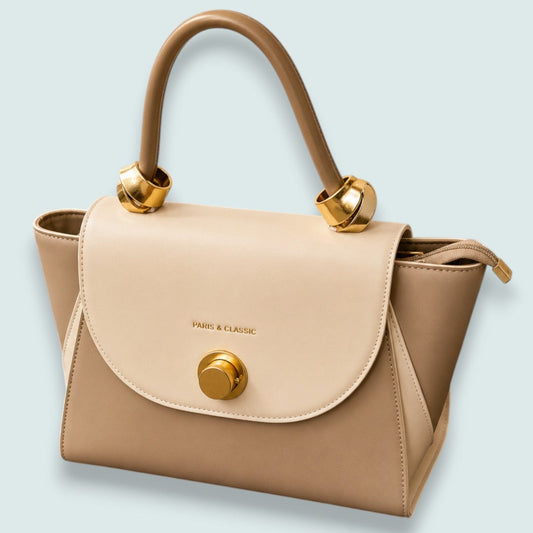 Vintage Decor - Vintage-Inspired Top Handle Satchel Bag