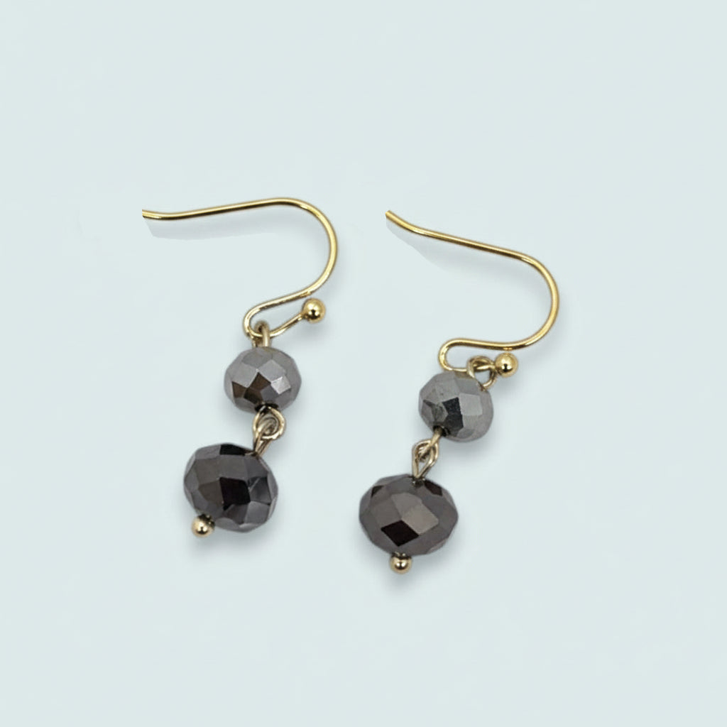 Audrey's - Midnight Shimmer Drop Earrings
