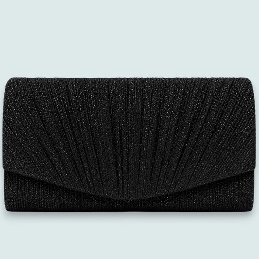 Audrey's - Shimmer Pleated Evening Clutch