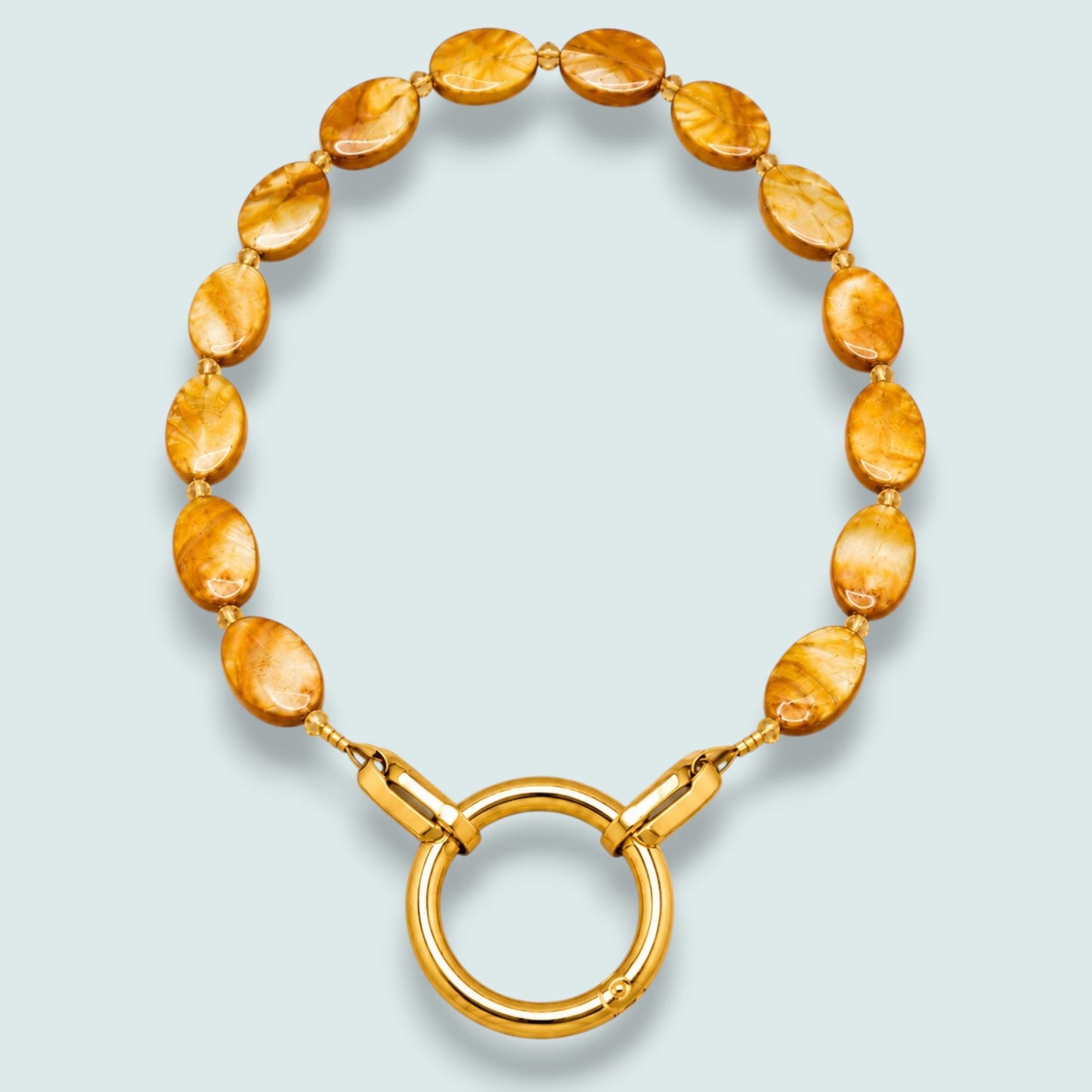 Lofttan - Trent Buckskin Oyster Necklace