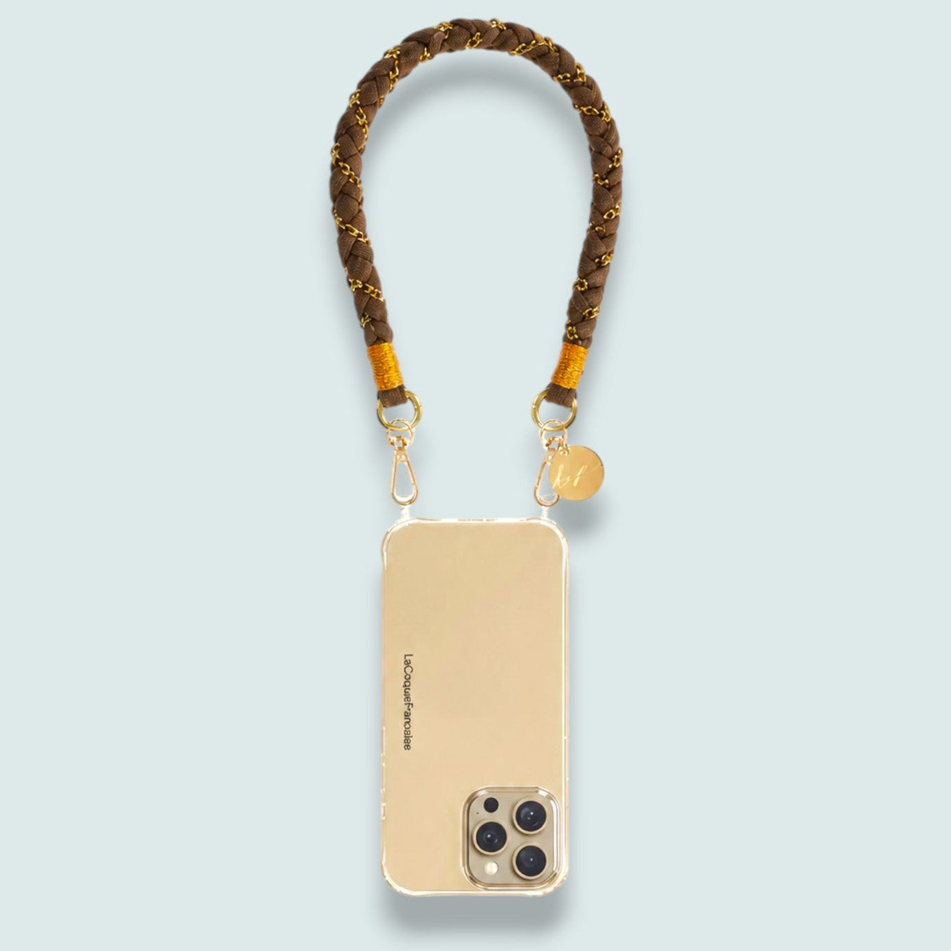La Coque Française - Doha Braided Phone Wristlet
