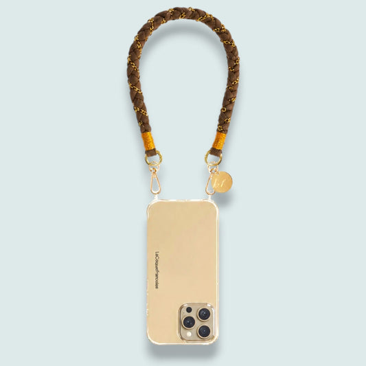 La Coque Française - Doha Braided Phone Wristlet