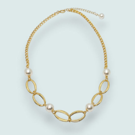 Merx - Pearl Link Necklace