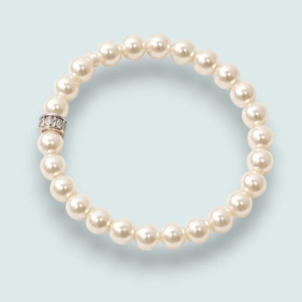 Merx - Classic Pearl Stretch Bracelet