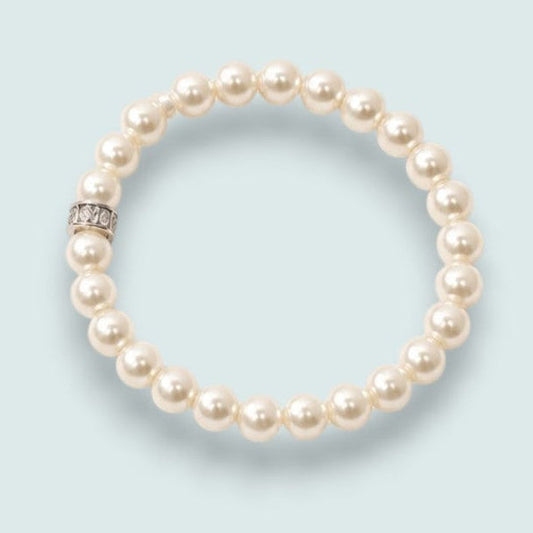 Merx - Classic Pearl Stretch Bracelet