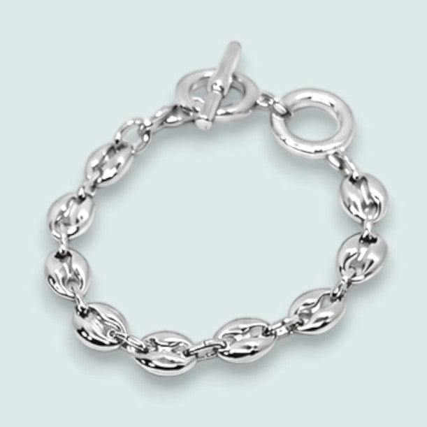 Merx - Oval Link Toggle Bracelet