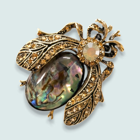 Audrey's - Vintage-Inspired Beetle Brooch