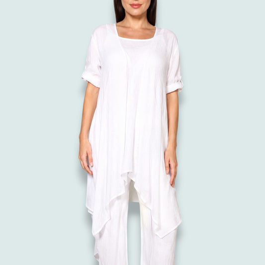 Audrey's - Flowy Gauze Duster