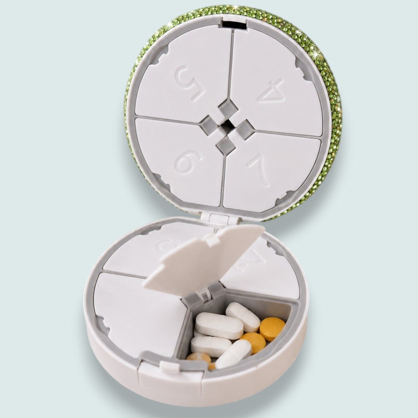 Audrey's - Sparkle Luxe Pill Organizer