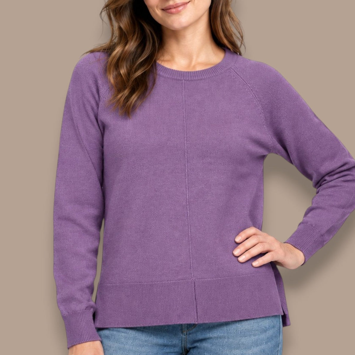 Sunday - Raglan Crew-Neck Sweater