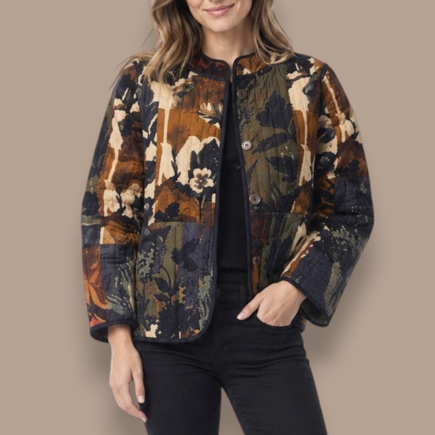 Orientique - Reversible Quilted Jacket