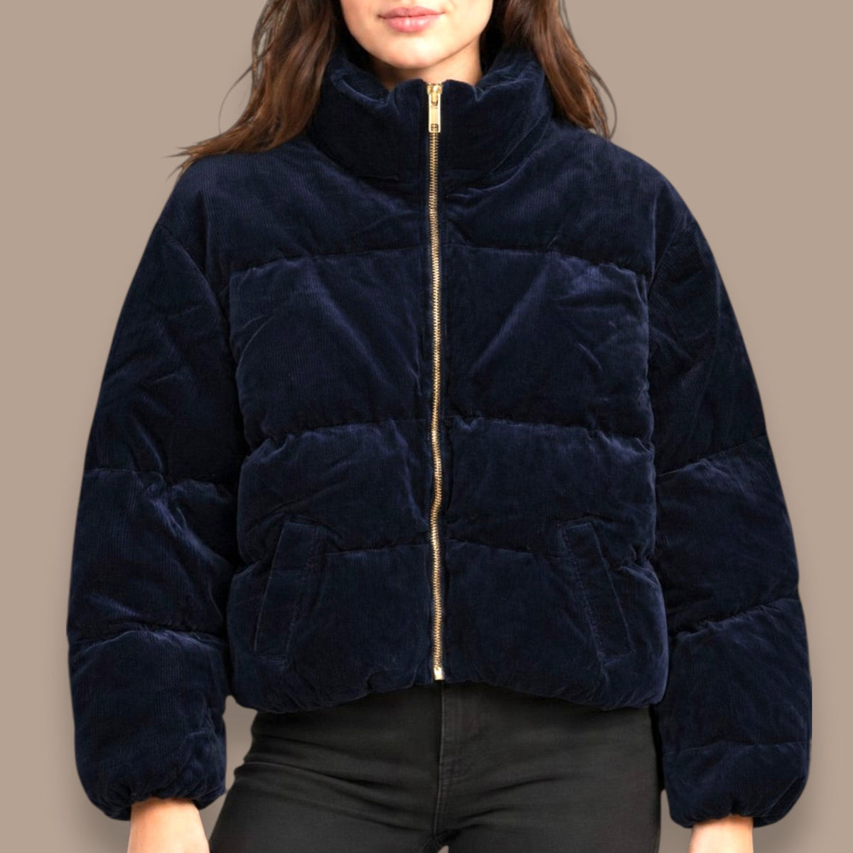 Etymologie - Corduroy Puffer Jacket