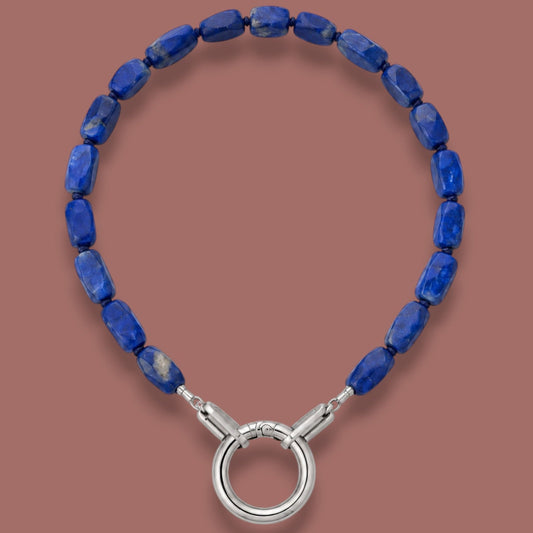 Lofttan - Blue Stone Statement Necklace