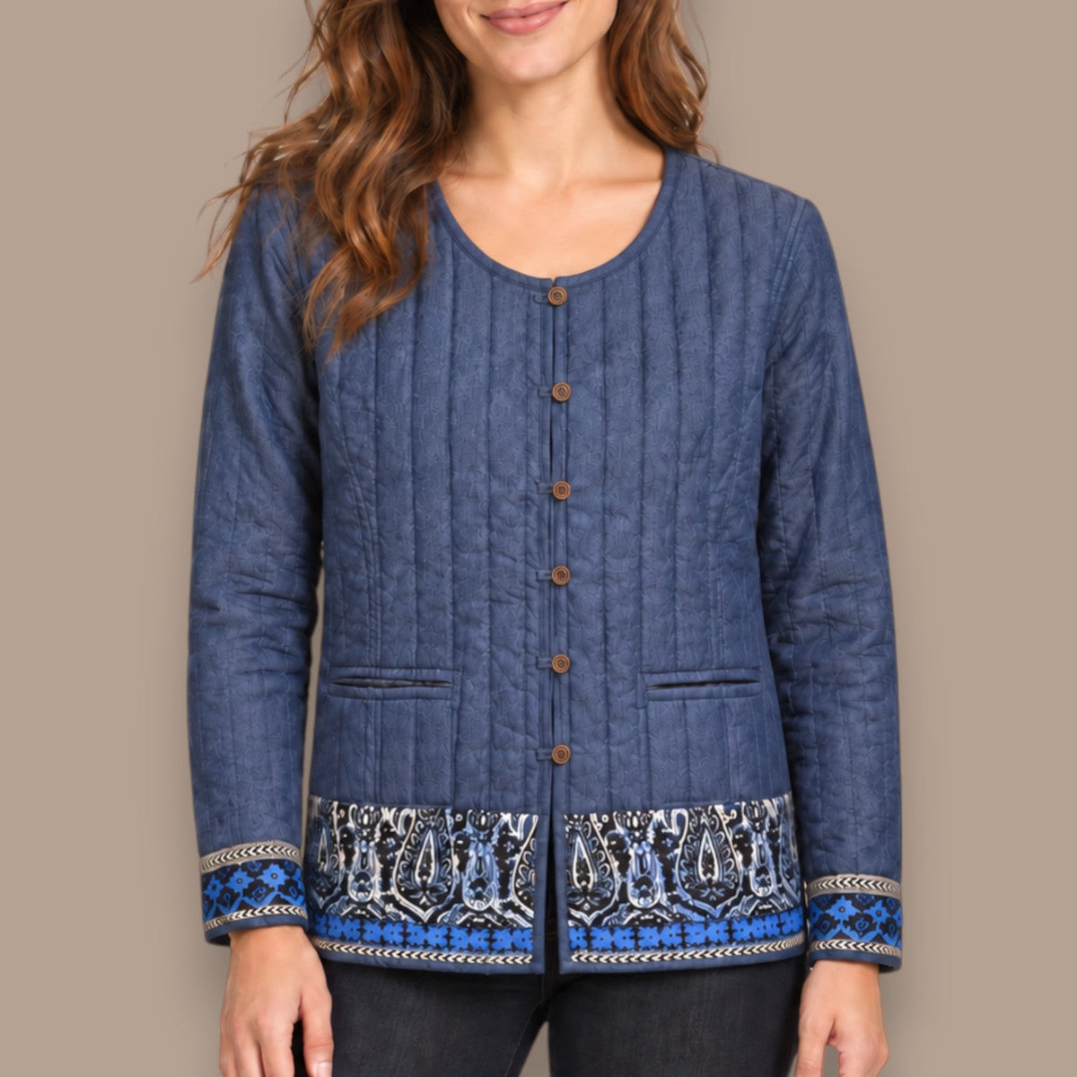 Orientique - Reversible Quilted Jacket