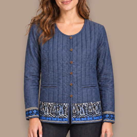 Orientique - Reversible Quilted Jacket