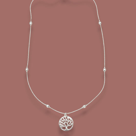 Audrey's - Silver Tree Of Life Necklace