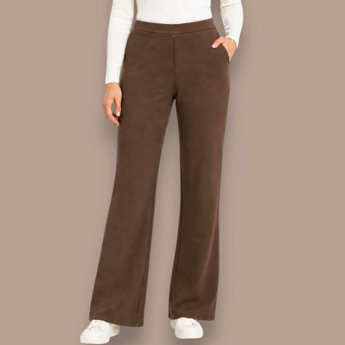 Sunday - Pull-On Flared Pants With Pockets