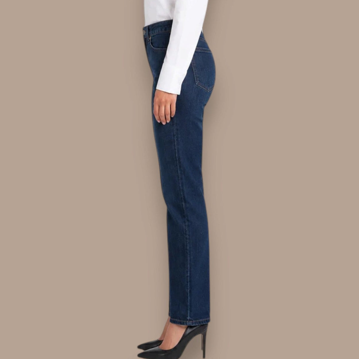 Carreli - Rinse Wash Premium Denim Straight Leg Jeans | Online Exclusive