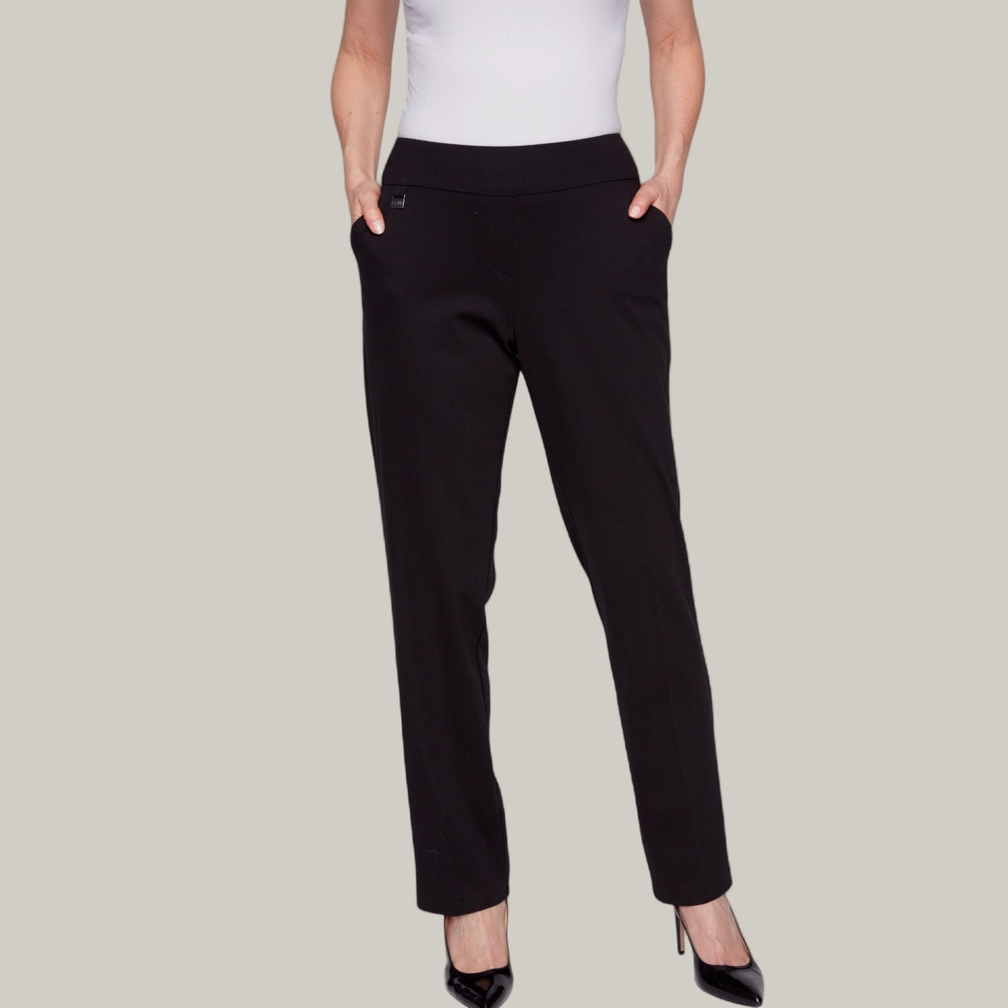 Lasania - Straight Leg Dress Pants Audrey's Fashions Lasania - Straight Leg Dress Pants Audrey's Fashions