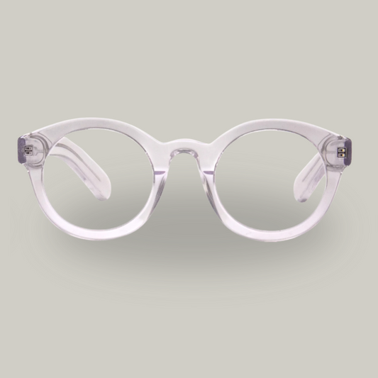 A.J Morgan - Clear Rounded Reading Glasses