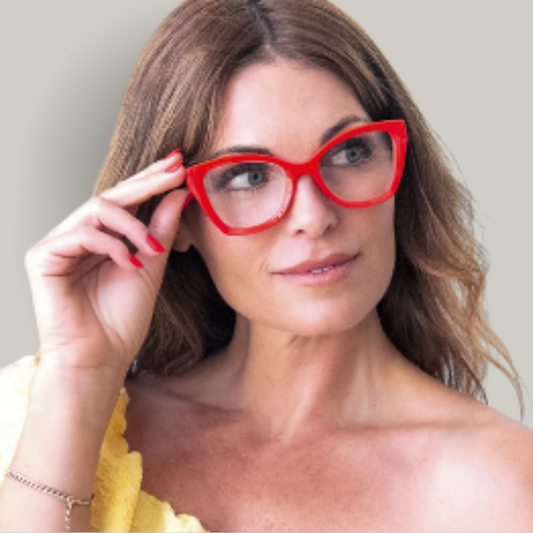 A.J Morgan - Cheetah Print Reading Glasses