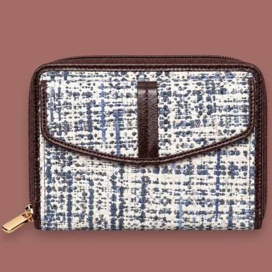 Vintage Decor - Compact Woven Crossbody Bag