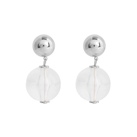 Merx - Clear Dangle Studs