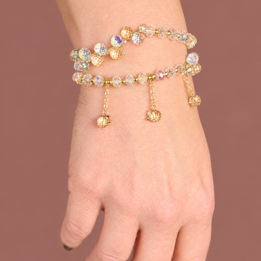 Jacqueline Kent - Crystal Dangle Bracelet