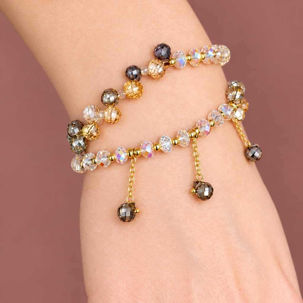 Jacqueline Kent - Crystal Dangle Bracelet