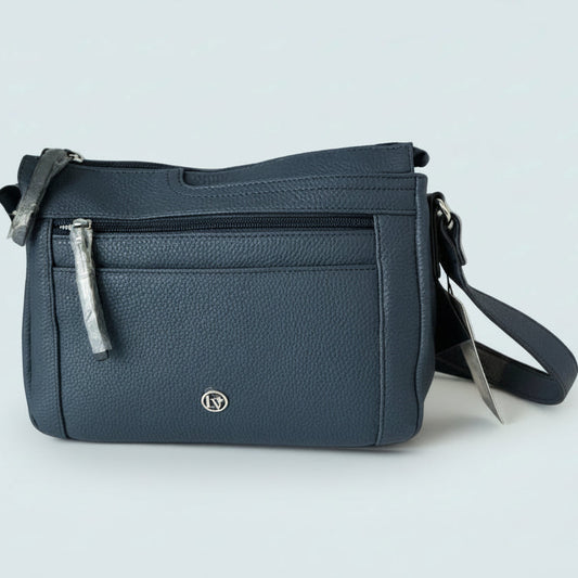 La Diva - Classic Crossbody with Zip Pockets