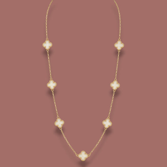 Merx - Clover Station Long Necklace