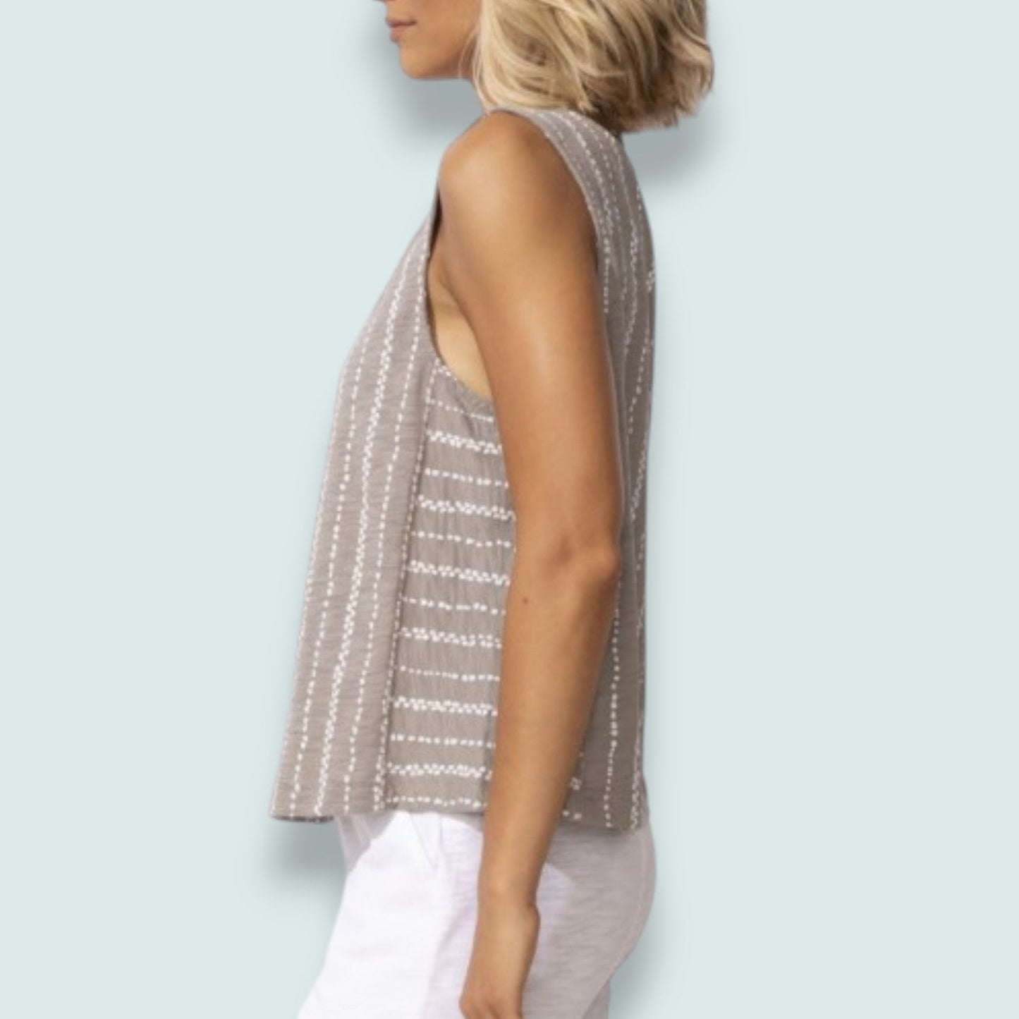 Escape - Modern Line Stripe Tank