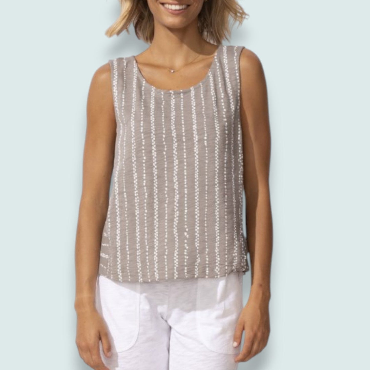 Escape - Modern Line Stripe Tank
