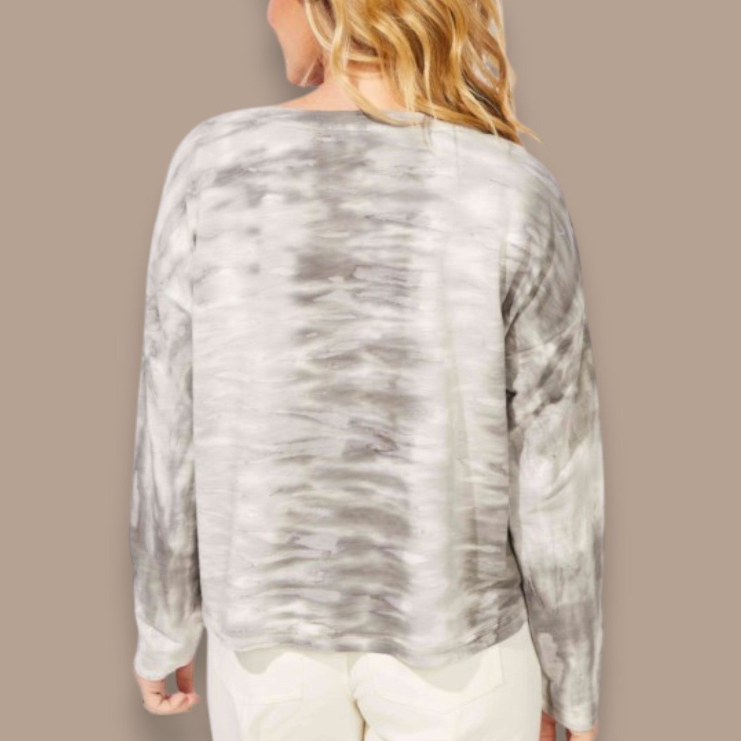 Escape - Printed Long Sleeve Top