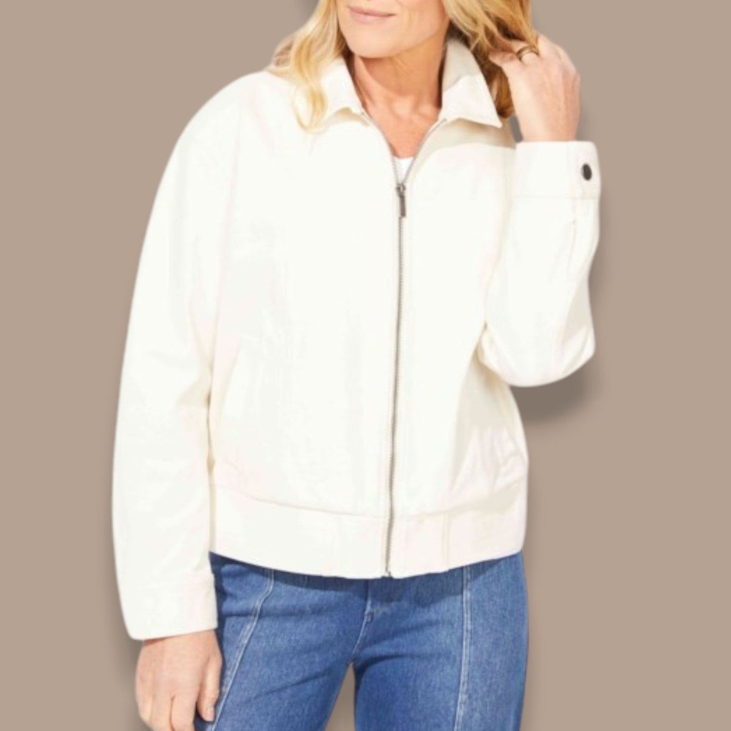 Escape - Zip Front Bomber Jacket