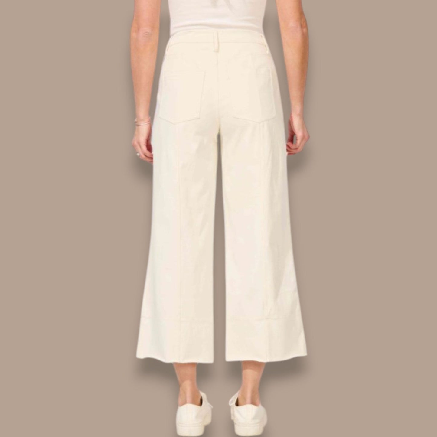 Escape - Pearl Wide Leg Cropped Pants