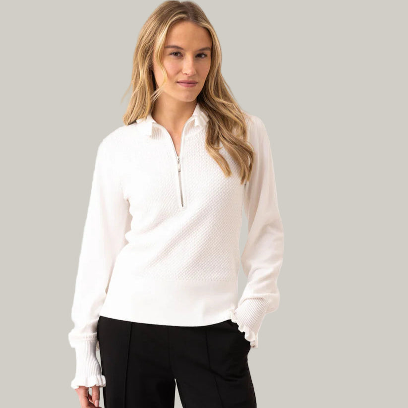 Marble - Half Zip Sweater