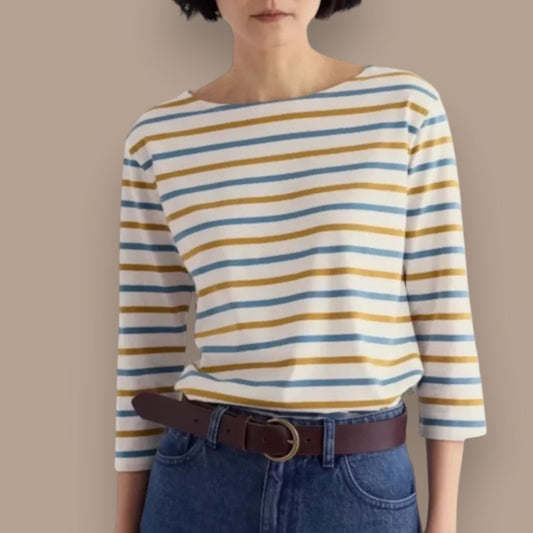Seasalt Cornwall - Striped Boatneck Top