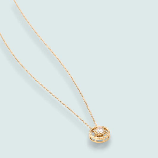 Audrey's - Halo Pendant Necklace