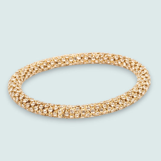 Audrey's - Luxe Pavé Crystal Stretch Bracelet